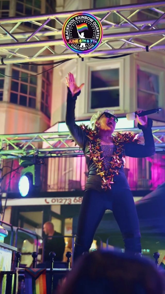 We’ll be ending on a high with Soraya Vivian closing the Saturday night at this year’s Blackpool Rainbow Quarter Street Party! 🌈🪩

“I’m buzzing to be back in the heart of Blackpool! This city has always held a special place in my heart and I can’t wait to be partying with you all!” 

We’re so excited to have our ally on our stage once again. 🎤

Join us on the 6th & 7th of June for Blackpool’s biggest free party on the pavement. 🏳️‍🌈

And remember, Spread The Love!

❤️🧡💛💚💙💜
